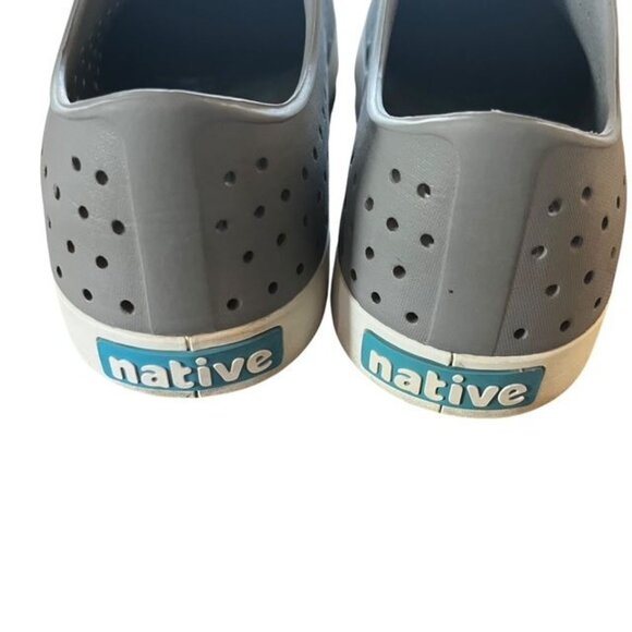 Native Jefferson Men's Gray Water Shoes Size 11 - Picture 4 of 5